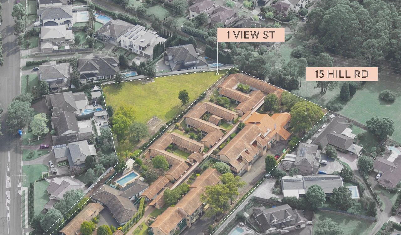 名宅区West Pennant Hills现有大型13750平地块出售，前身为养老院