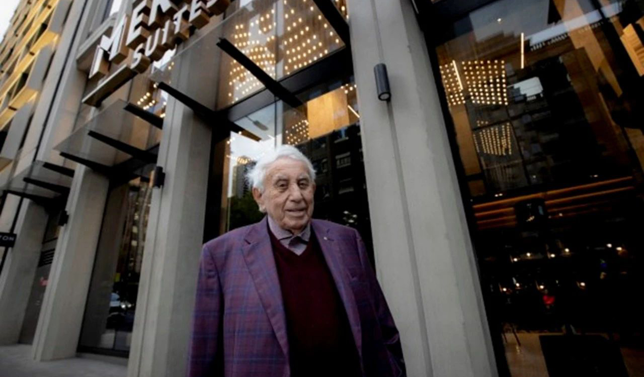 Harry Triguboff 的酒店公寓54年首次登陆墨尔本