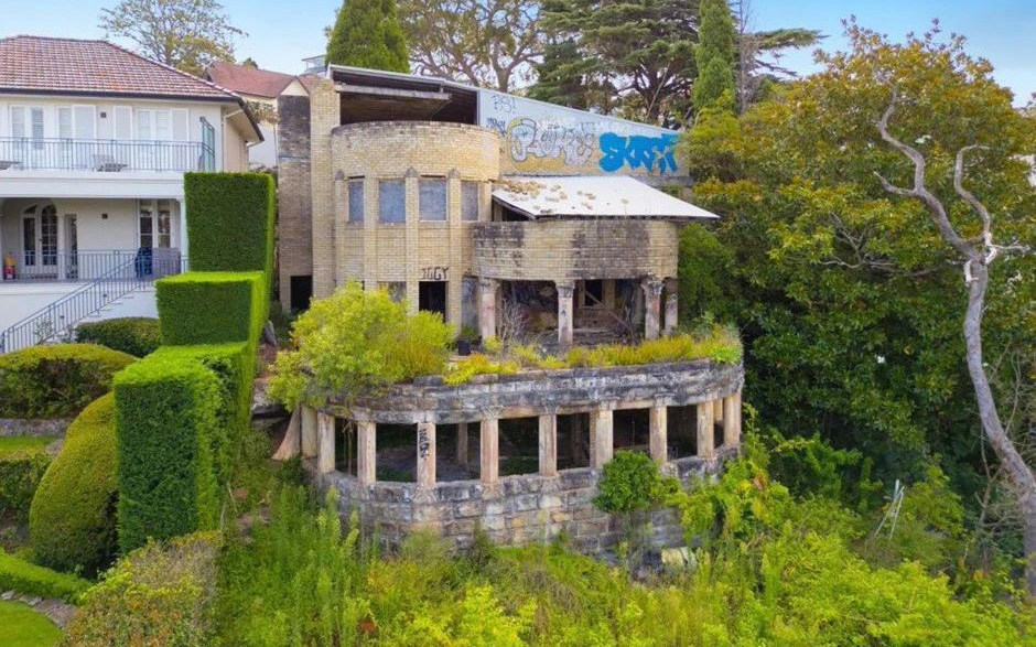 悉尼价值千万的豪宅在荒废50年后售出